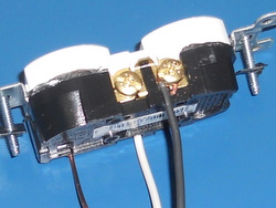 outlet black wire